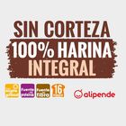Pan de molde integral sin corteza Alipende 450g
