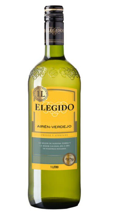 Vino Blanco Elegido 1L Airen-Verdejo