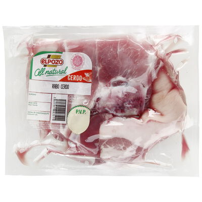 Rabo de cerdo All Natural ElPozo bandeja 200g  aproximadamente