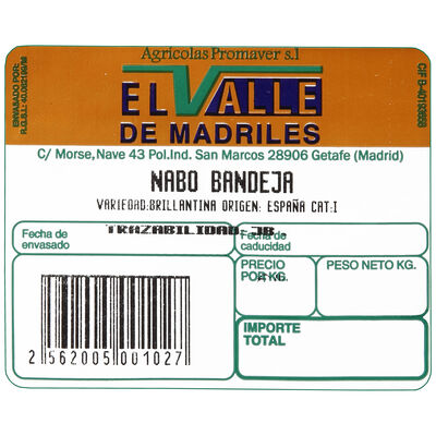 Nabos 500g aproximadamente