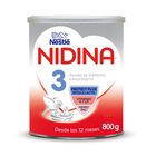 Leche en polvo de crecimiento Nidina 3 Nestl&eacute; desde 12meses 800g