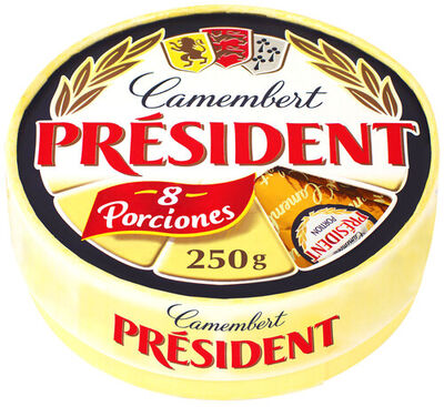 Queso camembert en porciones Président 250g