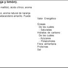 Caramelos sin azúcar Virginias 110g cítrico