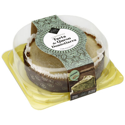 Tarta de queso donostiarra con pistacho Casa Eceiza 600 g