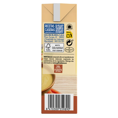 Crema casera de pollo-verdura Gallina Blanca 500ml