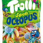 Golosinas sin gluten Sour Octopus Trolli 100g