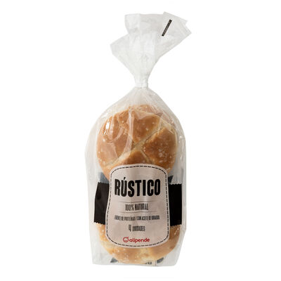 Pan de hamburguesa Alipende 300g rústico 100% natural
