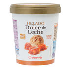 Helado en tarrina premium Alipende 500ml dulce de leche