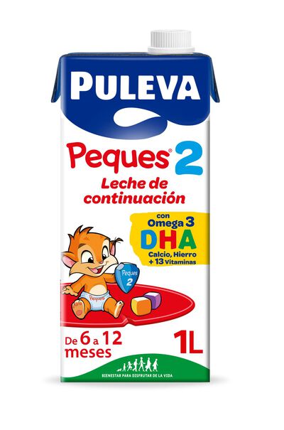 Leche continuación Puleva peques 2 6-12meses 1l