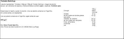 Ketchup Heinz 570g