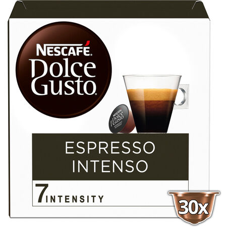 Café espresso intenso Dolce Gusto 30 cápsulas