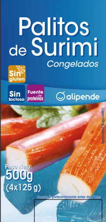 Palitos de surimi Alipende 500g