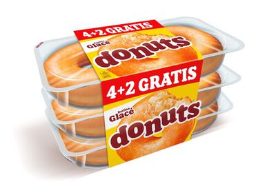Donuts 4+2U Glac&eacute;