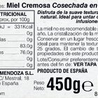 Miel textura cremosa de origen nacional Apiterapia 450g
