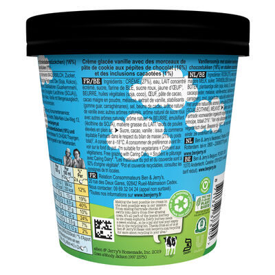 Helado tarrina Ben and Jerrys Cookie Dough 465ml