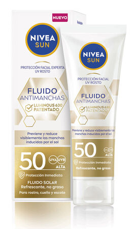 Crema solar Nivea FP50 Antimanchas 40 ml Luminous