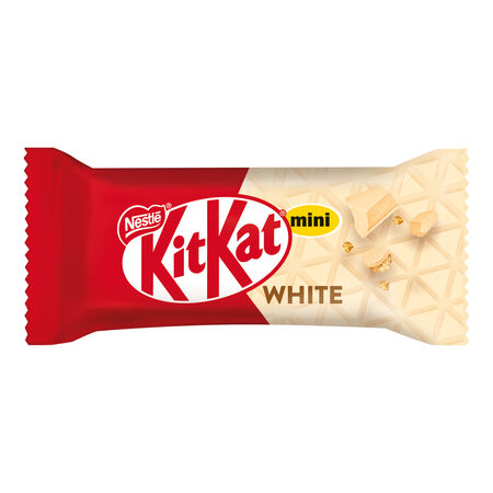 Chocolatina mini Kit Kat once unidades white