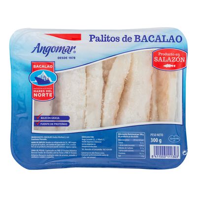 Bacalao en palitos Angomar 300g