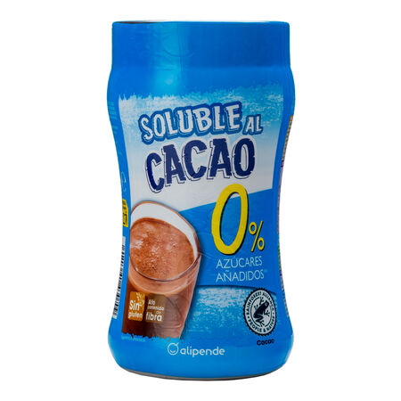 Cacao soluble 0% azúcares añadidos Alipende 450g