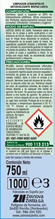 Limpiador para mopas Lanta spray 750ml