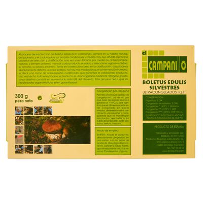 Setas boletus edulis El Campanillo 300g en dados