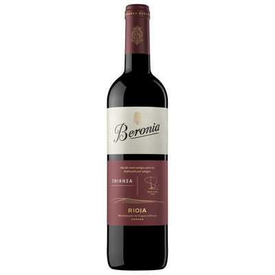 Vino tinto DO Rioja Beronia crianza