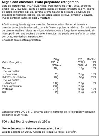 Migas floristan 500g