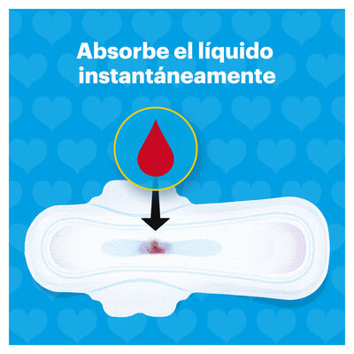 Compresa Alas Cottonlike Evax 10U Noche Extra