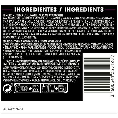 Tinte de cabello sin amon&iacute;aco Garnier Olia n&ordm; 8 rubio claro