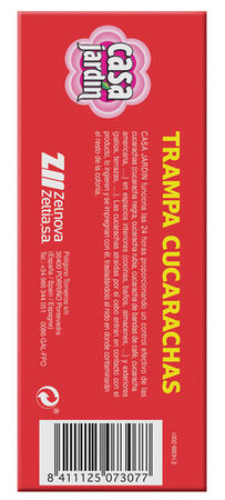 Insecticida trampa casa jard&iacute;n 6 uds cucarachas