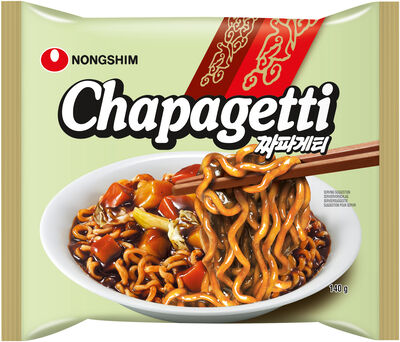 Fideos instantáneos chapagetti con sabor a soja Nongshim 140g