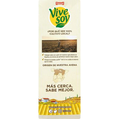 Bebida de avena Vivesoy 1l