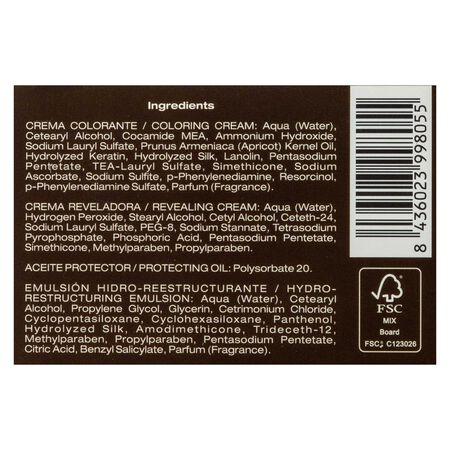 Tinte de cabello Alcántara Brilliant Color nº 6 tabaco
