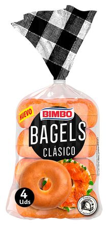 Bagels Bimbo clásico para dulce y salado 4 uds
