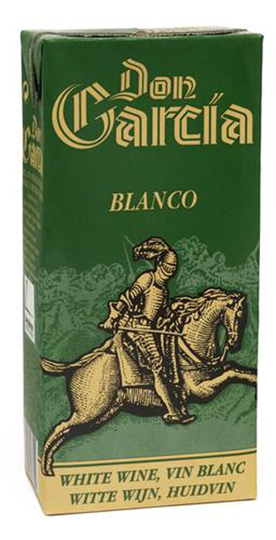 Vino blanco Don García brik 1l