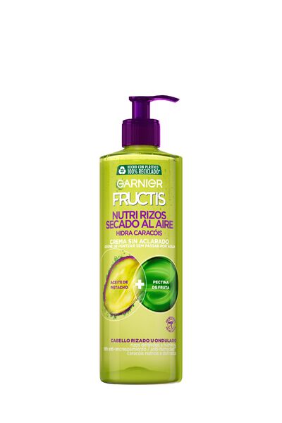 Crema sin aclarado Fructis 400ml nutre&define