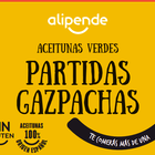 Aceitunas verdes gazpacha Alipende 500g
