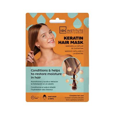Mascarilla capilar IDC Institute 25ml keratina