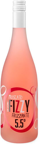 Vino rosado espumoso Fizzy moscato