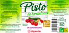 Pisto de hortalizas sin gluten Alipende 570g