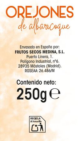 Orejones albaricoque Alipende 250g