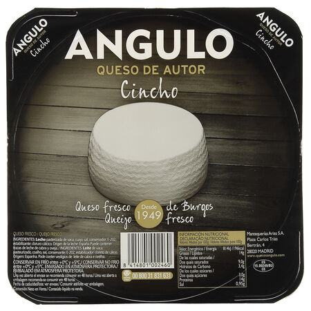 Queso de cincho Angulo