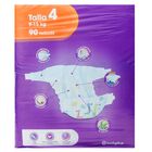 Pañal Bodyplus 90 uds talla 4 9-15kg