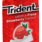 Chicles fresa sin azúcar  Trident pack 5
