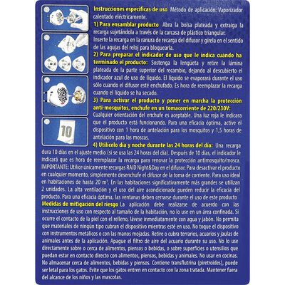 Insecticida eléctrico aparato + recambio Raid night&day sin olor para moscas mosquitos y hormigas