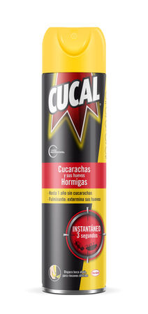 Insecticida spray Cucal 400ml para cucarachas y hormigas