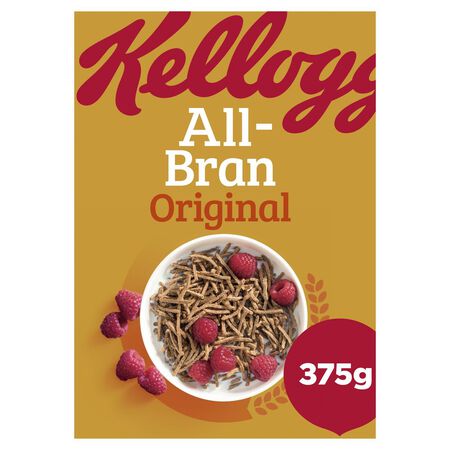 Cereal kellogg's 375g All-Bran fibre plus