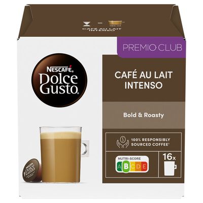 Caf&eacute; con leche intenso Nescaf&eacute; Dolce Gusto 16 c&aacute;psulas