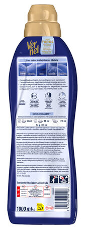 Suavizante con aroma lirio irresistible Vernel 55 lavados