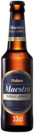 Cerveza tostada Mahou Maestra botella 33cl